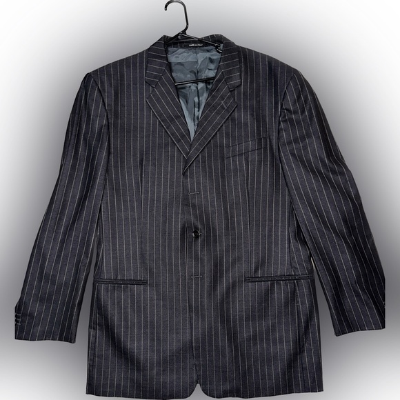 Pinstripe Super 150’s Armani Suit (not vintage) - Picture 1 of 15